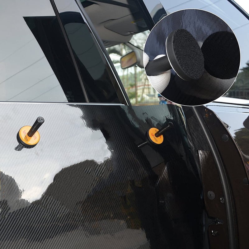 Gomake Auto Window Tint Film Tool Kits Include Vinyl Wrap Felt Squeegees with Spare Fabric Felts, Micro Squeegees, Vinyl Graphic Magnet Holders, Gloves, Cutter Knife, Utility Knife and Blades - Image 5